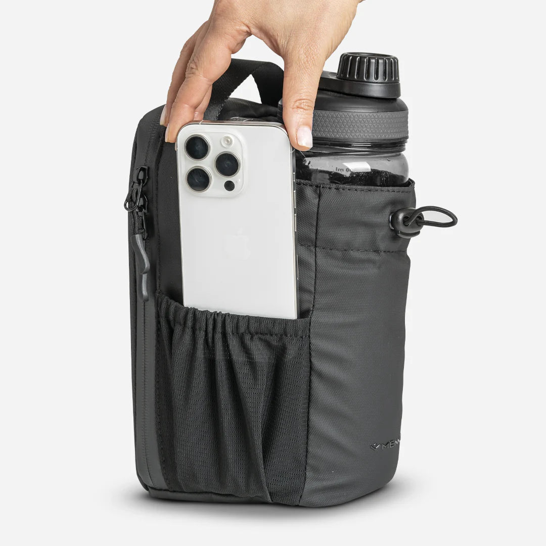 Bolso Imantado para Gimnasio Gym Bag™ – Porta Botella, Celular y Accesorios