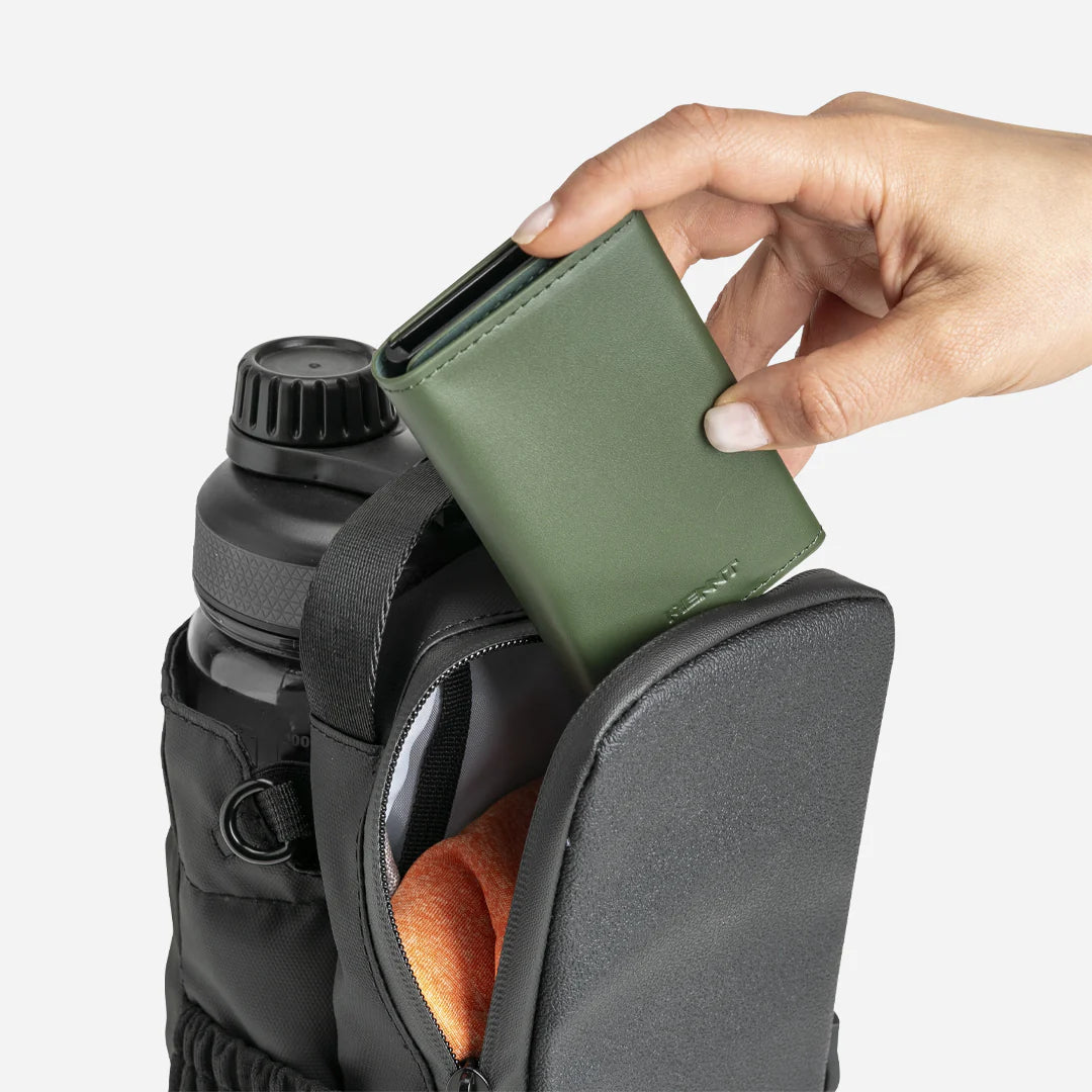 Bolso Imantado para Gimnasio Gym Bag™ – Porta Botella, Celular y Accesorios