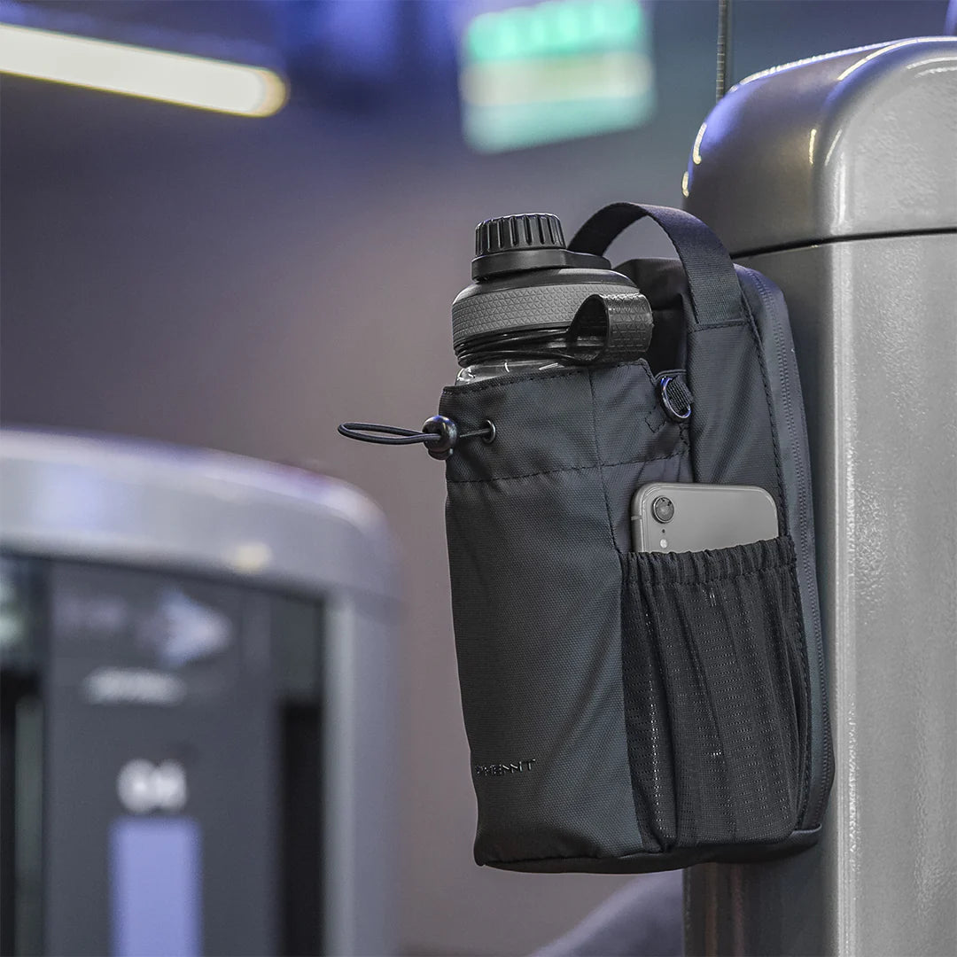 Bolso Imantado para Gimnasio Gym Bag™ – Porta Botella, Celular y Accesorios